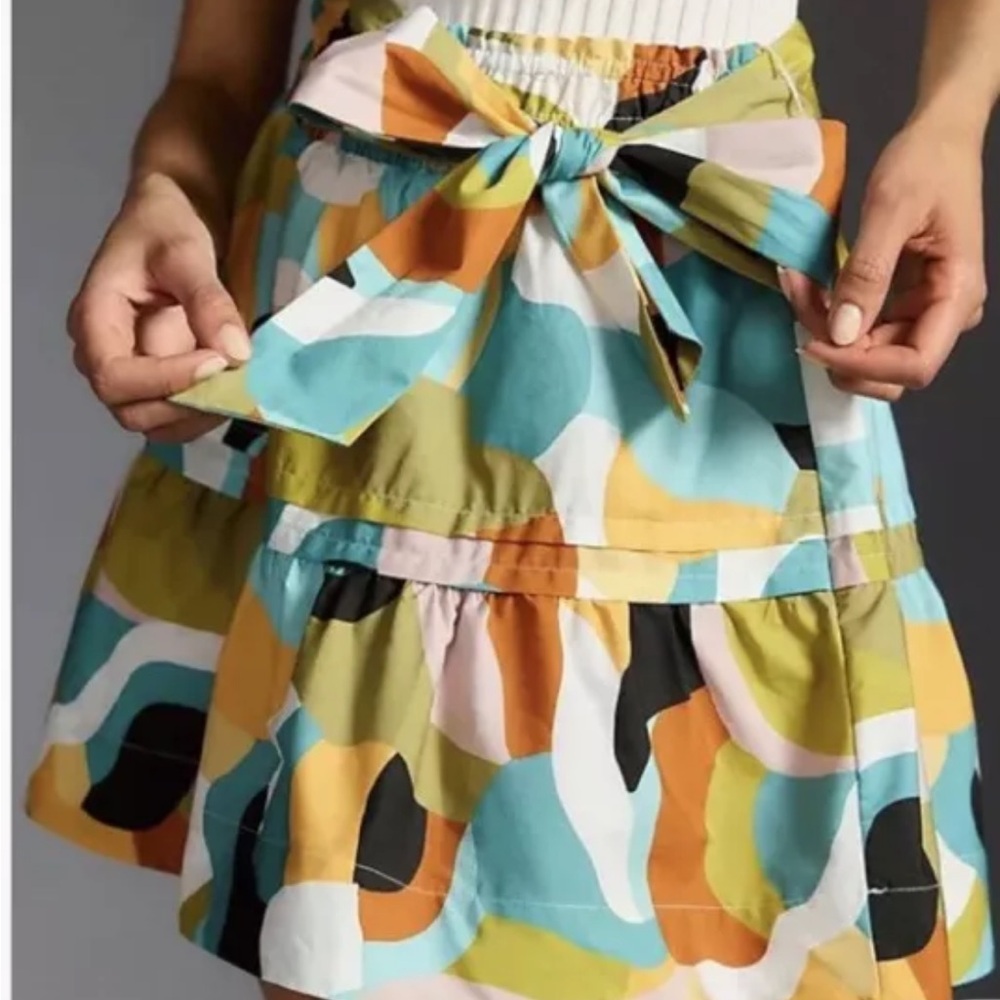 NWT Anthropologie Somerset Mini Skirt XS